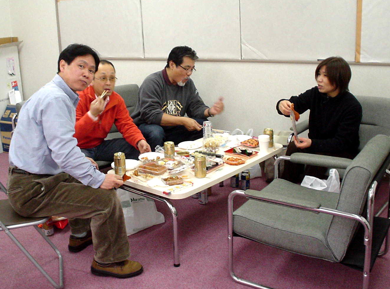 5人の新年会